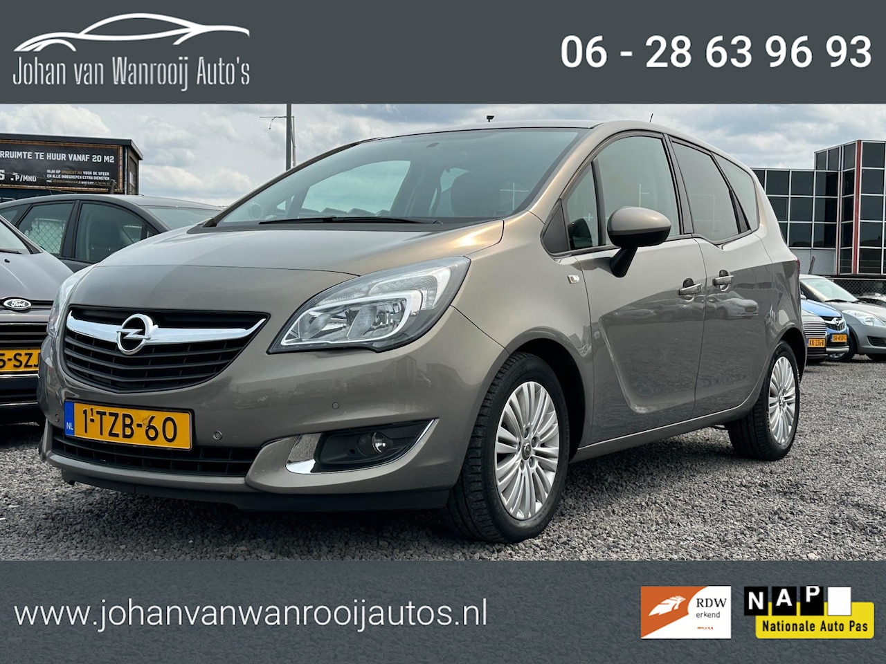 Opel Meriva - 1.4 Turbo Design Edition/AIRCO/NW APK - AutoWereld.nl