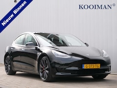 Tesla Model 3 - Performance AWD 75 kWh Auto Pilot / Leder / 20 inch