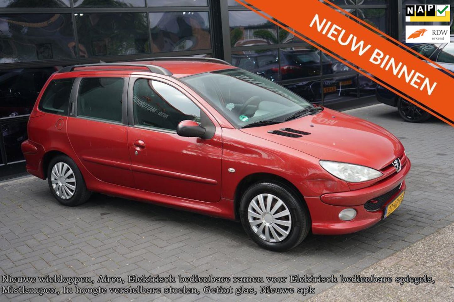 Peugeot 206 - 1.4 Air-line 2 1.4 Air-line 2, Airco, Elek pakket, - AutoWereld.nl
