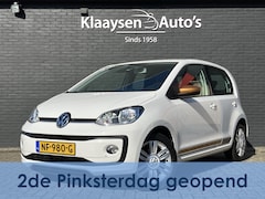 Volkswagen Up! - 1.0 BMT High Up | dealer onderhouden | climate control | stoelverwarming | cruise control
