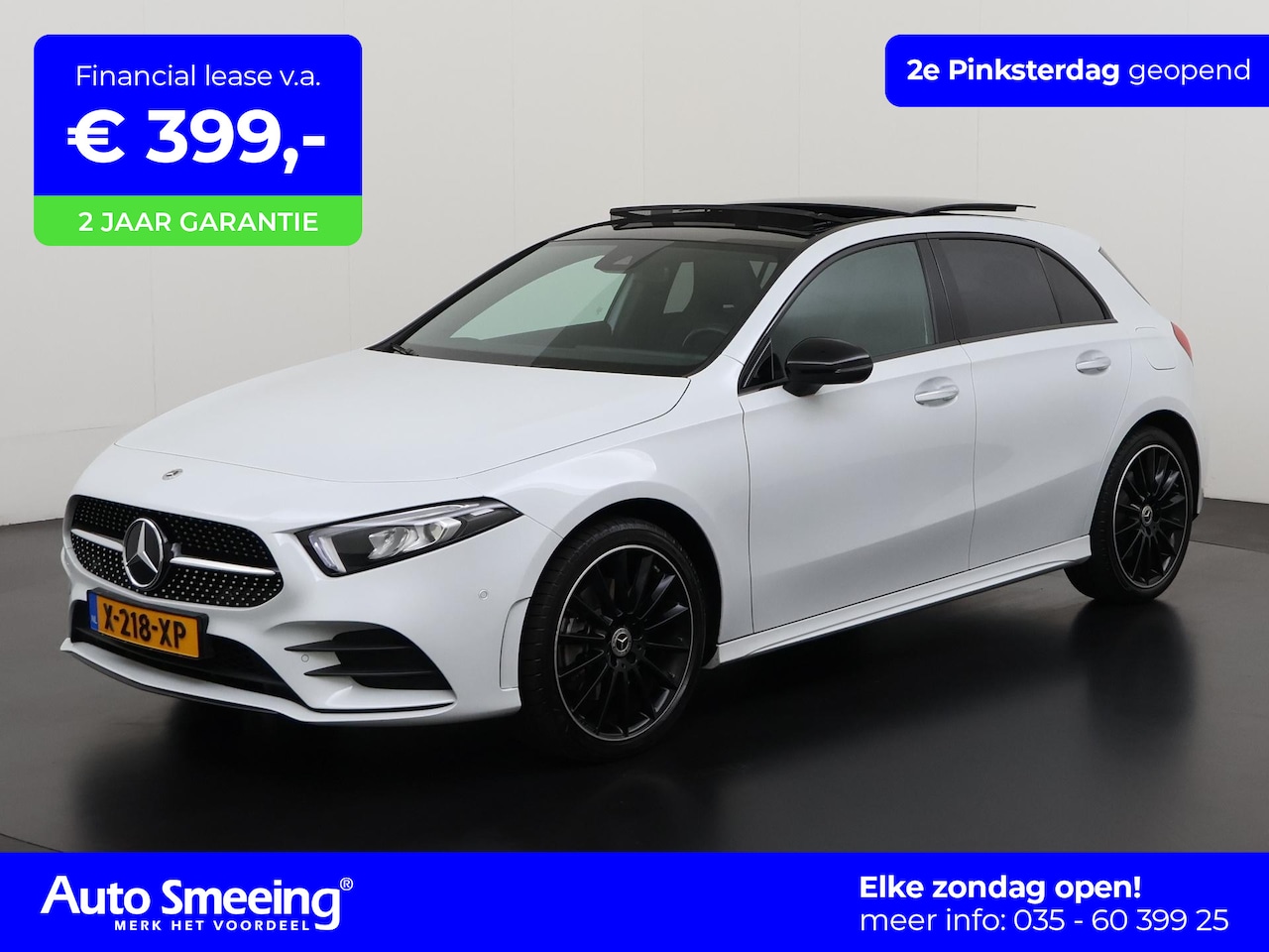 Mercedes-Benz A-klasse - 250e AMG Premium Night | Panoramadak | Camera | Widescreen | LED High Performance |  Zonda - AutoWereld.nl