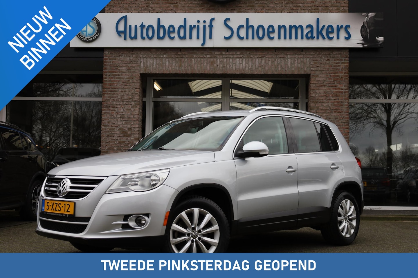 Volkswagen Tiguan - 2.0 TSI Sport&Style 4Motion TREKHAAK DAB NAVI AUTOMAAT CRUISE AIRCO BT LEDER 2xSTOELVERW. - AutoWereld.nl