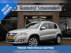 Volkswagen Tiguan - 2.0 TSI Sport&Style 4Motion TREKHAAK DAB NAVI AUTOMAAT CRUISE AIRCO BT LEDER 2xSTOELVERW.