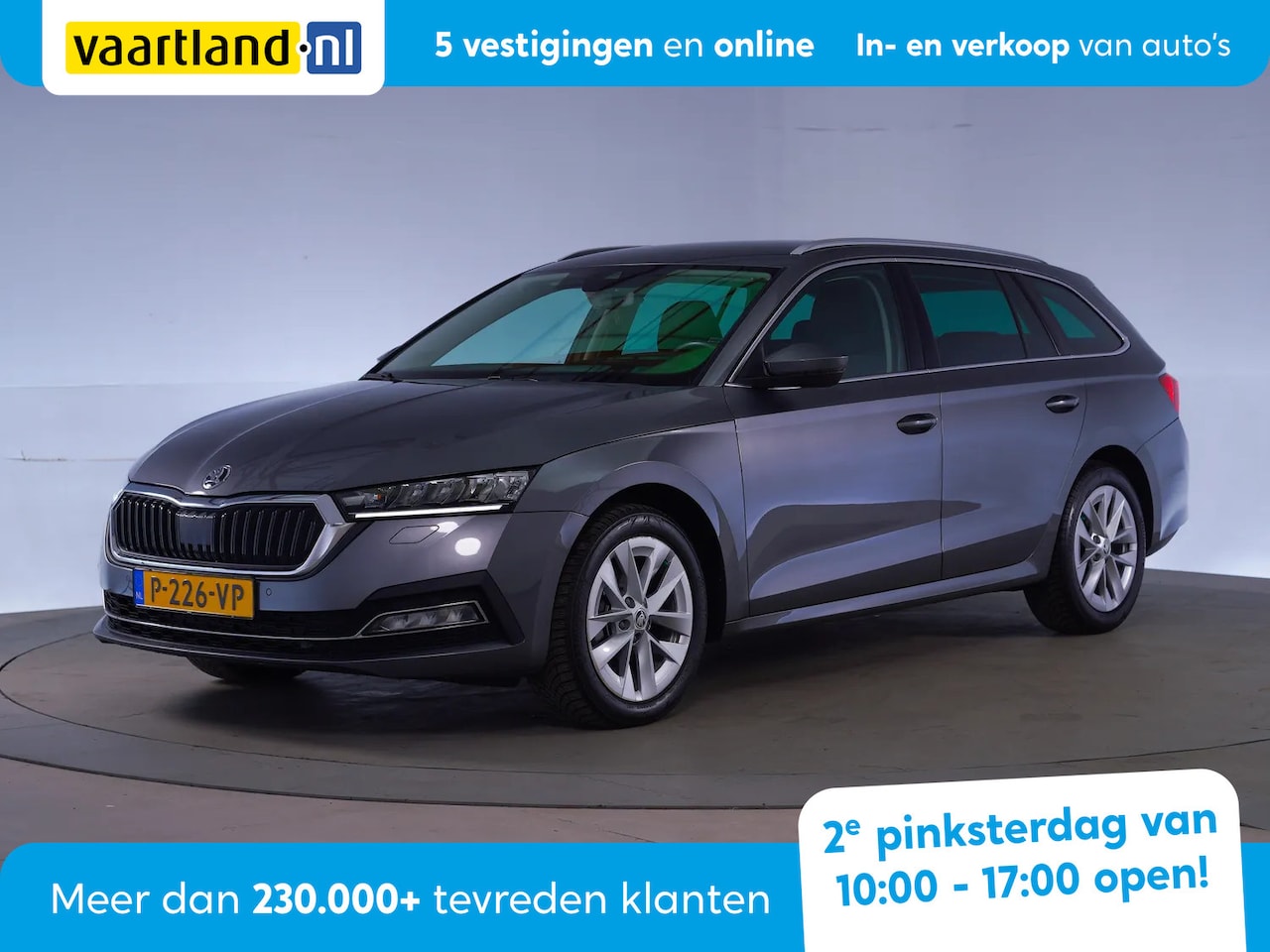 Skoda Octavia Combi - 1.0 e-TSI MHEV Business Ed. Aut. [ LED Adapt.cruise Camera ] - AutoWereld.nl