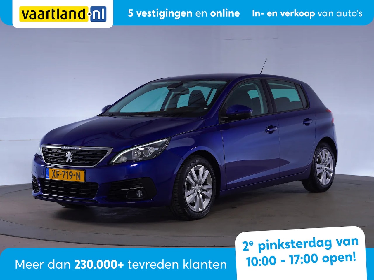 Peugeot 308 - 1.2 PureTech Premium [ Navigatie Cruise Climate ] - AutoWereld.nl