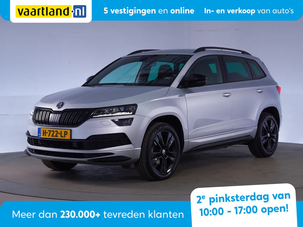 Skoda Karoq - 1.5 TSI ACT Sportline Business Aut. [ LED Virtual Navi Camera Trekhaak ] - AutoWereld.nl