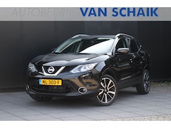 Nissan Qashqai - 1.2 Tekna AUT | LEDER | PANO-DAK | 360° CAMERA | TREKHAAK | CRUISE | NAVI |