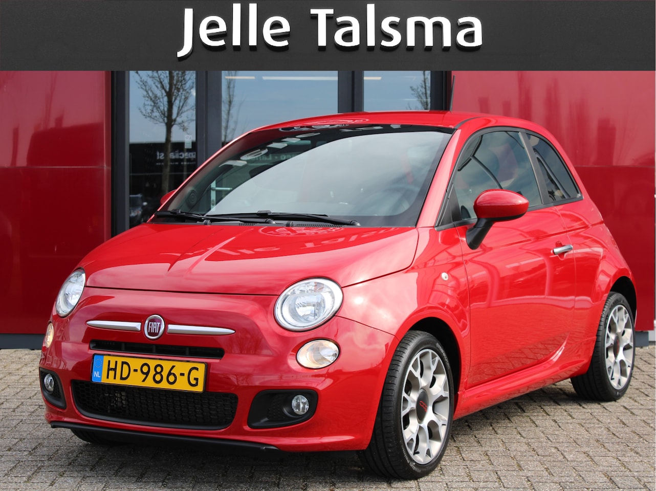 Fiat 500 - TwinAir Turbo 500S | 16" velgen | Blue& Me - AutoWereld.nl