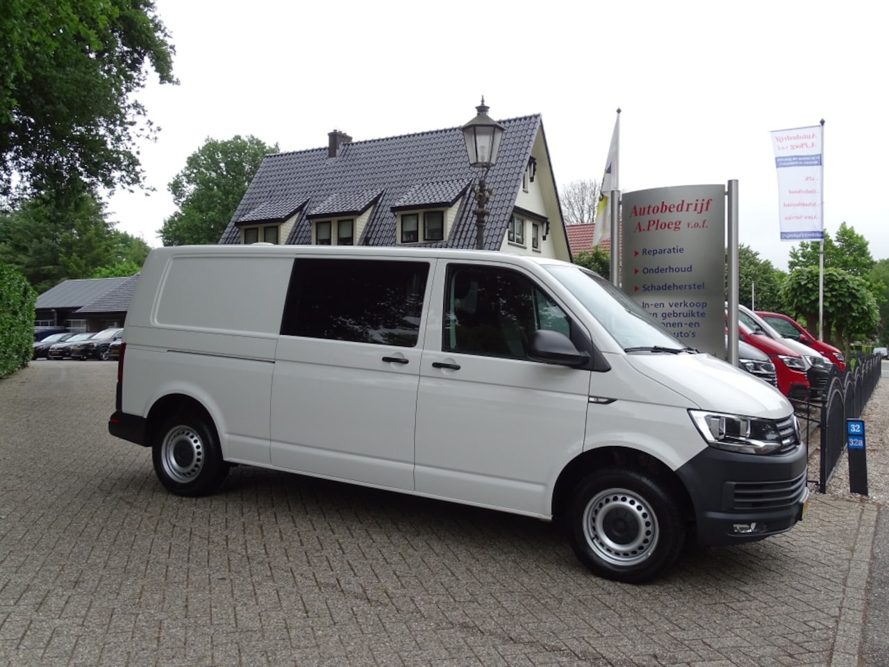 Volkswagen Transporter - 2.0 TDI L2 Highl. KLEP DUB ZIJDEUREN BPM VRIJ NWST 1e eig - AutoWereld.nl