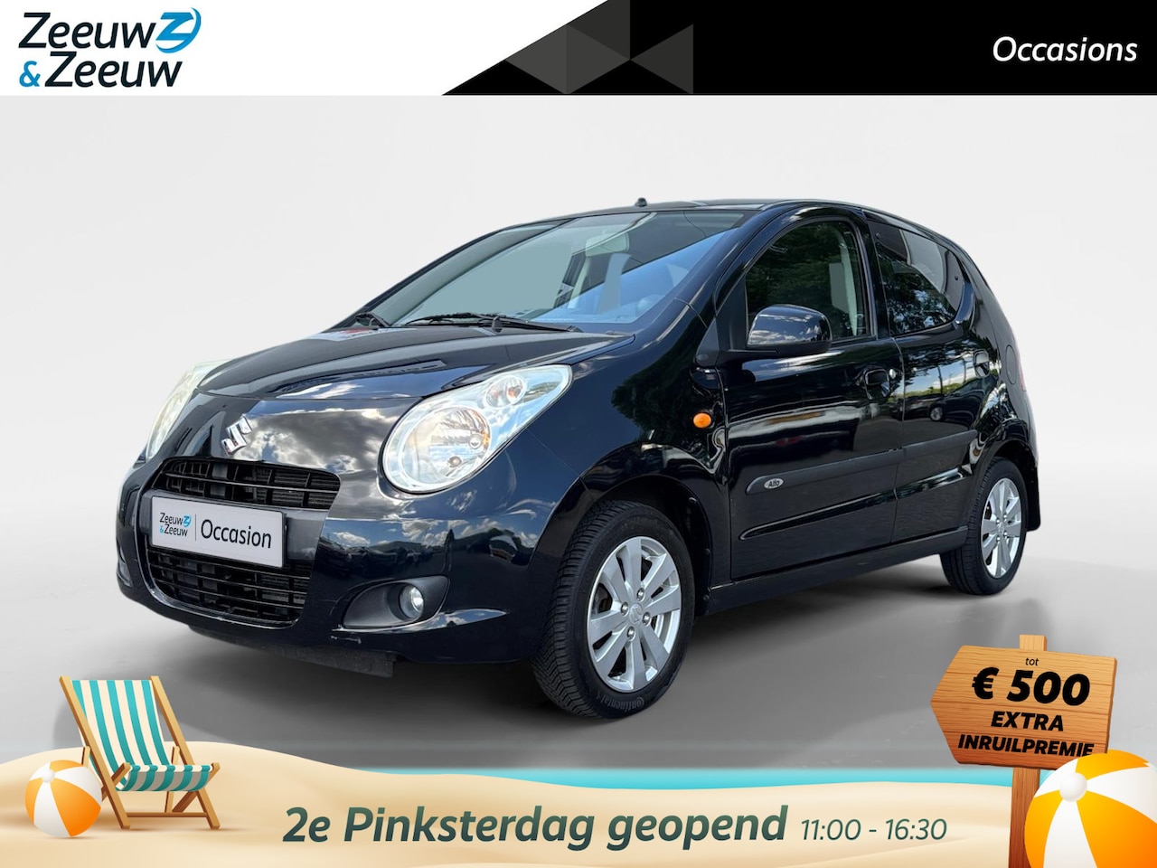 Suzuki Alto - 1.0 Exclusive | Trekhaak | Lichtmetalen velgen | - AutoWereld.nl