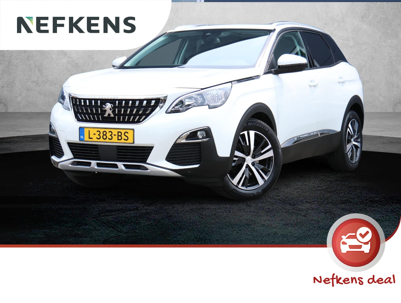 Peugeot 3008 - 1.2 PureTech Blue Lease Premium Navigatie | Afneembare trekhaak | Achteruitrijcamera | Par - AutoWereld.nl