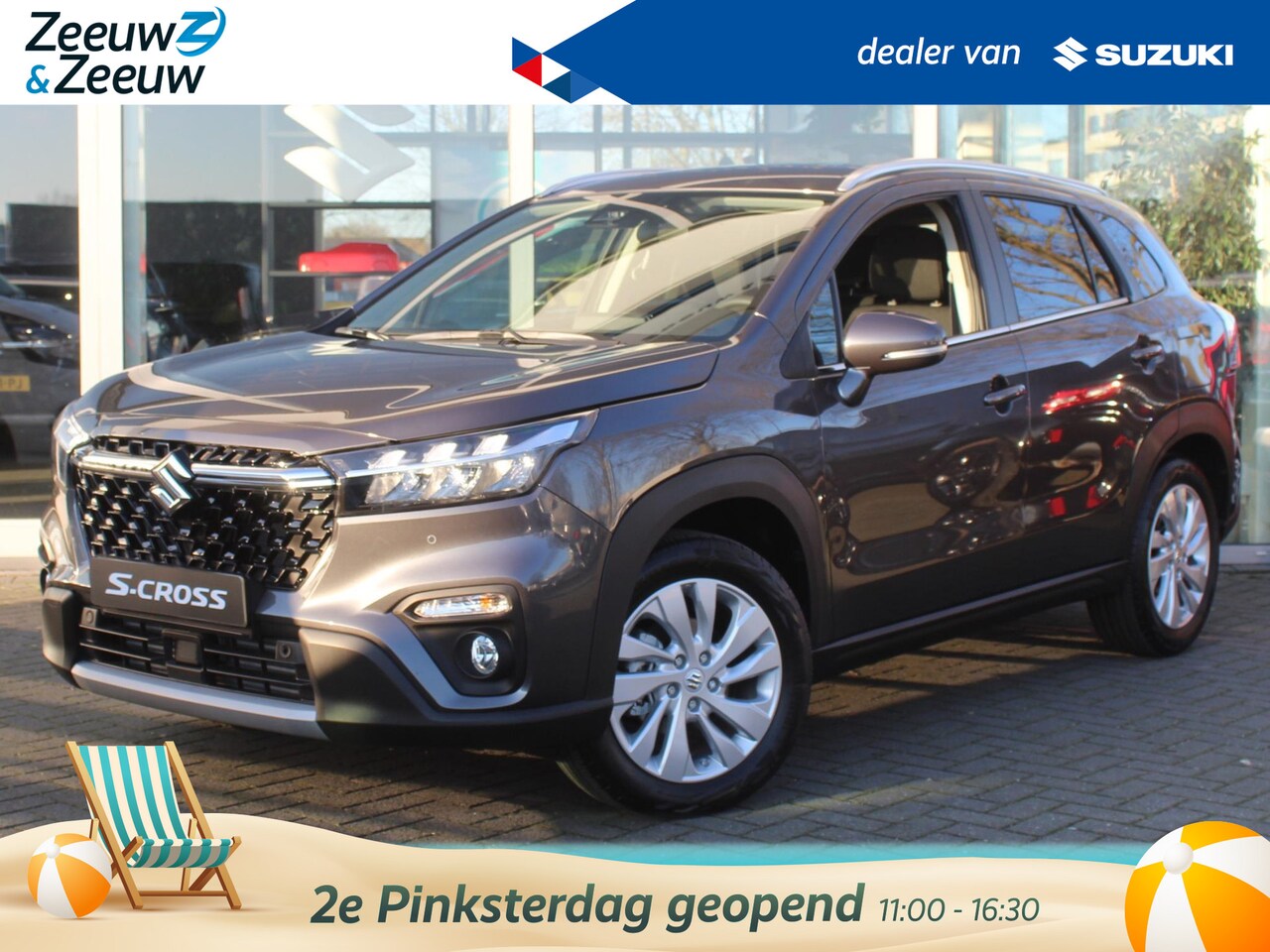Suzuki S-Cross - 1.4 Boosterjet Select | Voorraadvoordeel €2500 | |  6 jaar garantie | - AutoWereld.nl