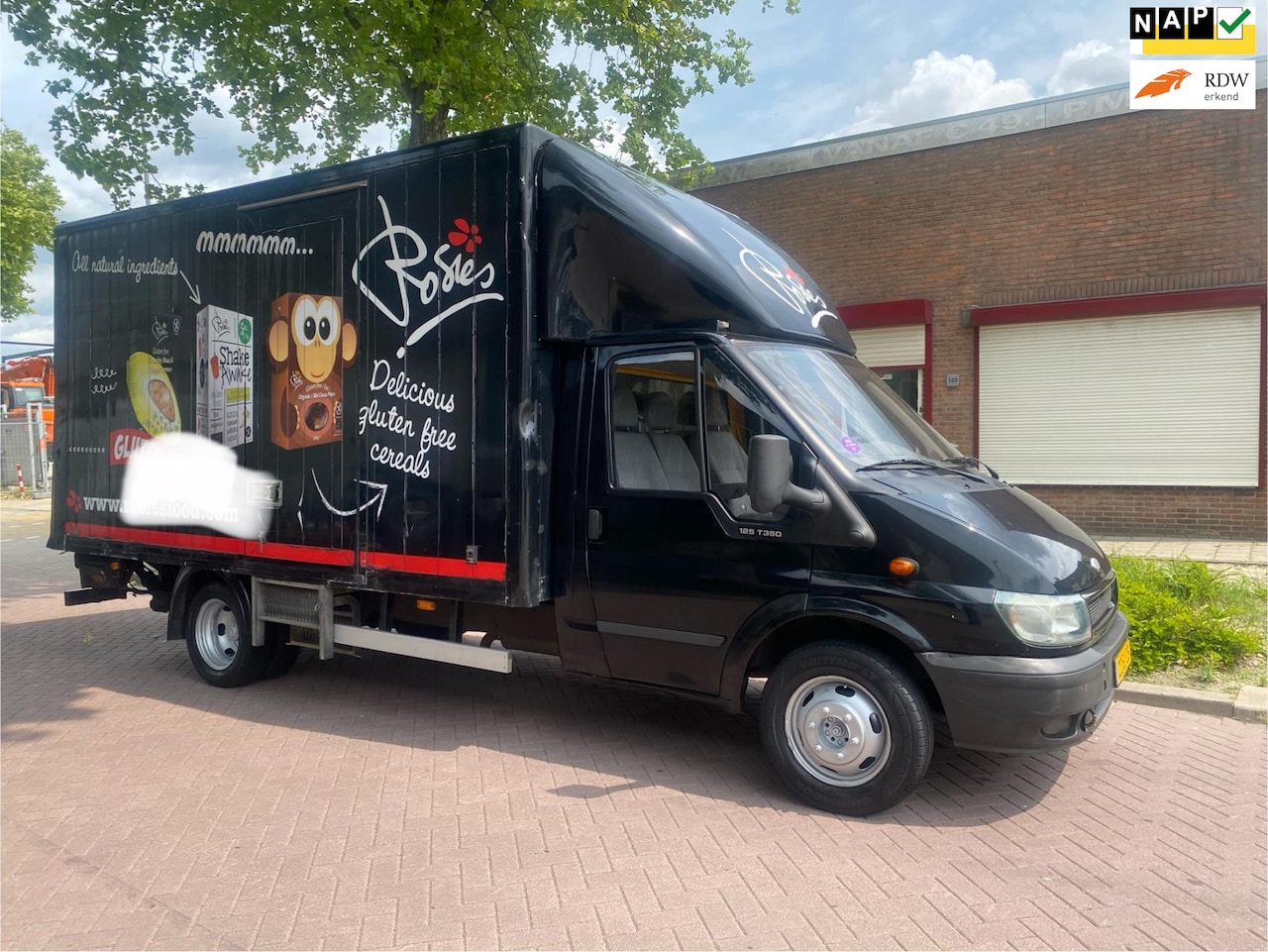 Ford Transit - 350L 2.4TDdi DL Bakwagen Met laadklep * Dubbellucht * 92KW=125PK * Airbag * APK 11-12-2025 - AutoWereld.nl