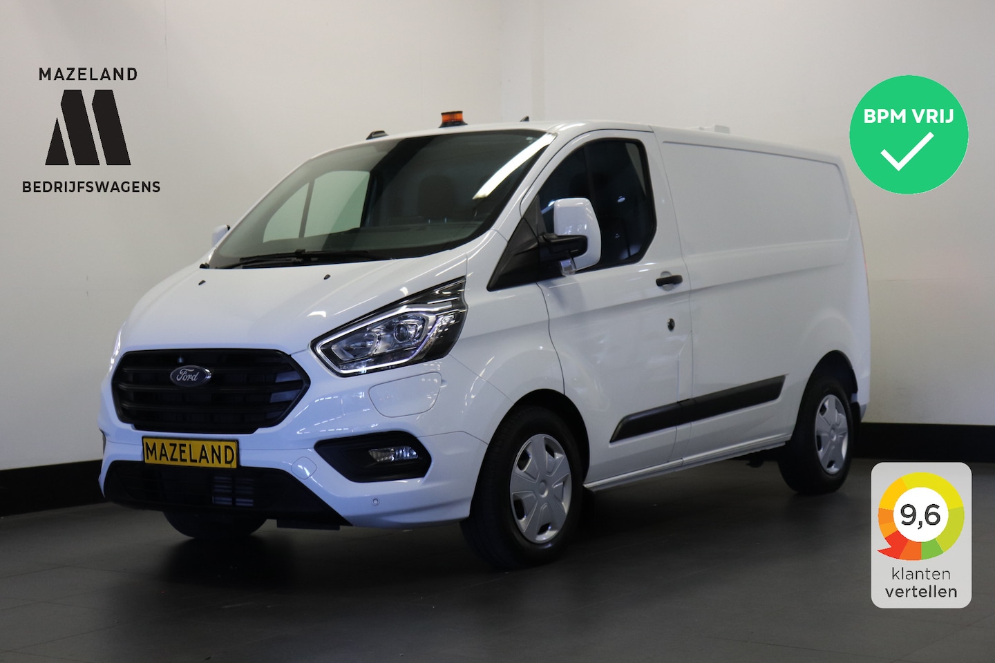 Ford Transit Custom - 1.0 EcoBoost 125PK Hybride Benzine! EURO 6 - Airco - Cruise - PDC - € 23.950,- Excl. - AutoWereld.nl