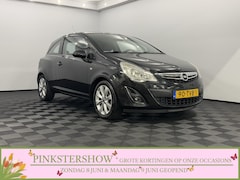 Opel Corsa - 1.2 EcoFlex Anniversay Edition LPG Airco, Half leder, Radio, Lichtmetalen velgen Bij de ve