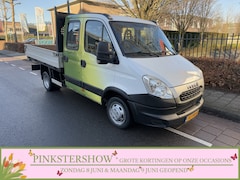 Iveco Daily - 35C13 D 345 Bakwagen Dubbel cabine, 7 Persoons, Clima, Radio