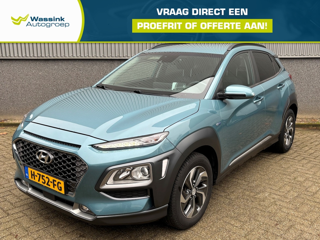Hyundai Kona - GDI 141pk HEV 2WD Fashion | Head-Up Display | Adaptive Cruise Control | Camera Achter | Na - AutoWereld.nl