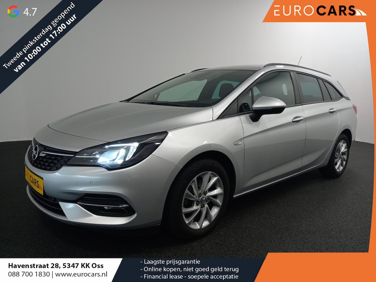 Opel Astra Sports Tourer - 1.2 145pk Edition Navigatie Climate control Extra getint glas Parkeer Sensoren Led Cruise - AutoWereld.nl