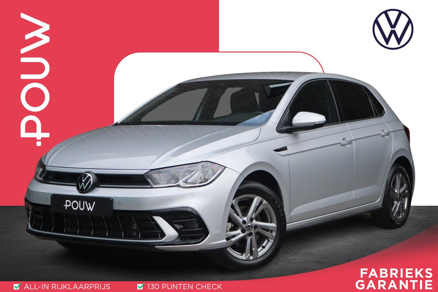 Volkswagen Polo - 1.0 TSI 115pk DSG R-Line | Achteruitrijcamera | App Connect | R-line In- & Exterieur - AutoWereld.nl