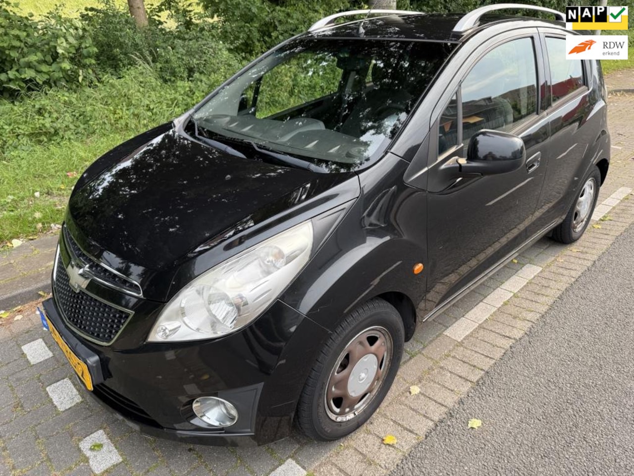 Chevrolet Spark - 1.0 16V LS Bi-Fuel airco ,nap nieuwe apk - AutoWereld.nl