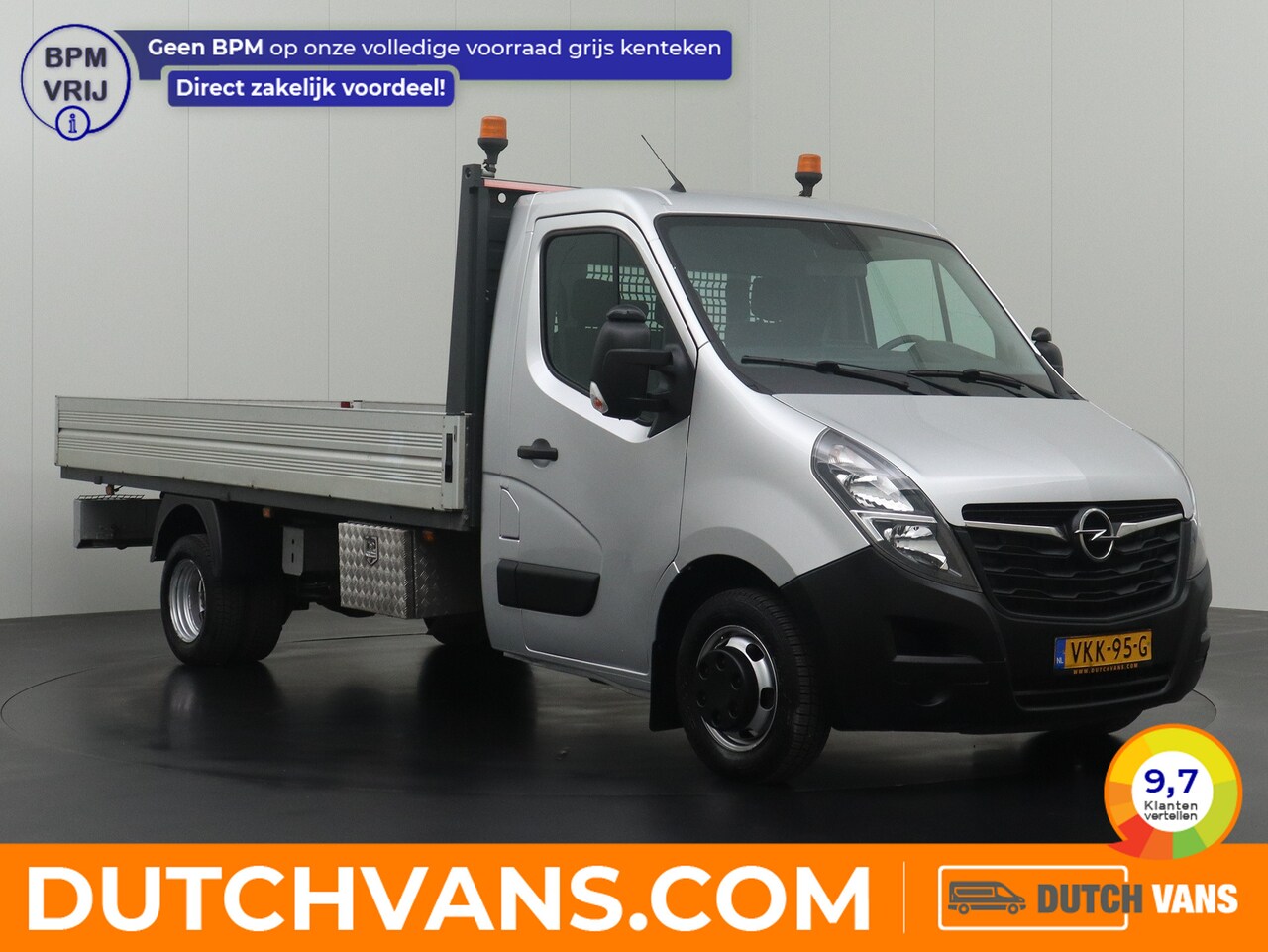 Opel Movano - 2.3Turbo 145PK Open Laadbak 4,38 Meter | 3500Kg Trekken | Camera | Airco | Cruise - AutoWereld.nl