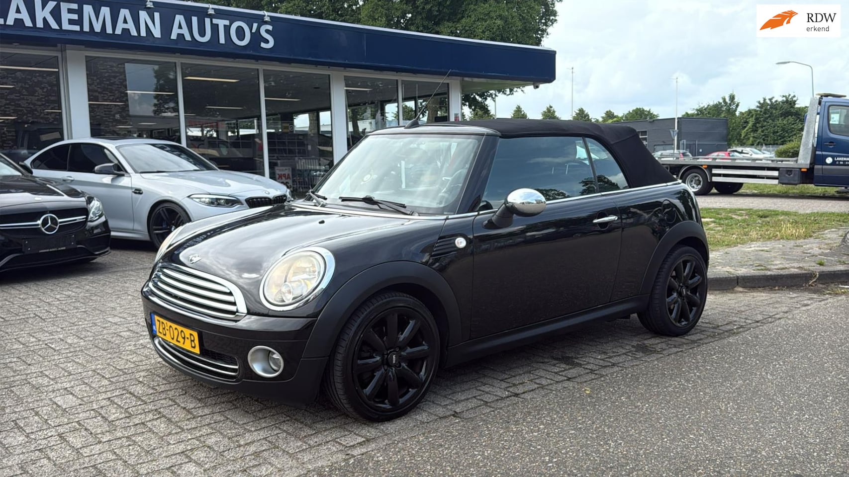 MINI Cabrio - Mini 1.6 Cooper Cabrio Blackline Huurkoop Inruil APK Garantie - AutoWereld.nl