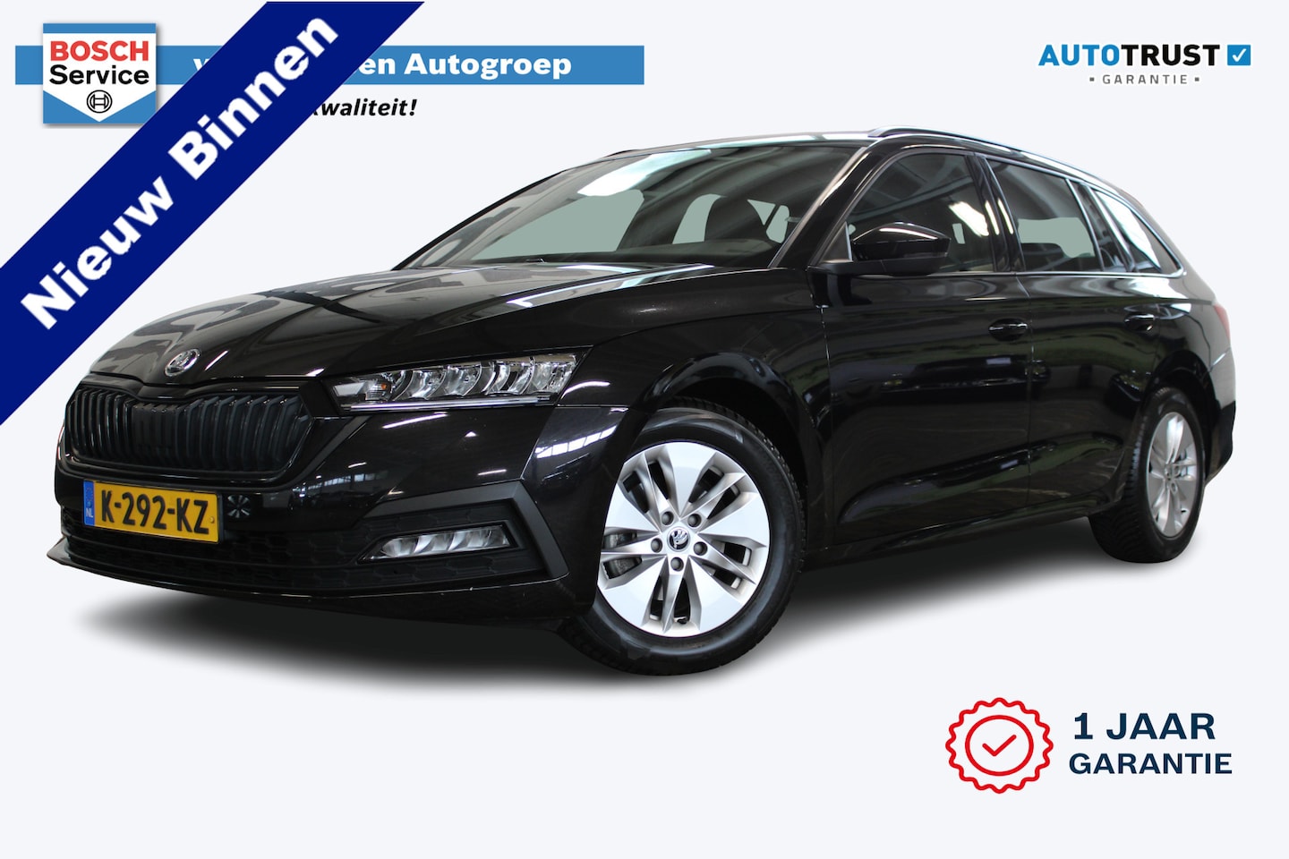 Skoda Octavia Combi - 1.0 e-TSI Sport Business | Incl. 12 maanden garantie | Adaptieve cruise control | Climate - AutoWereld.nl