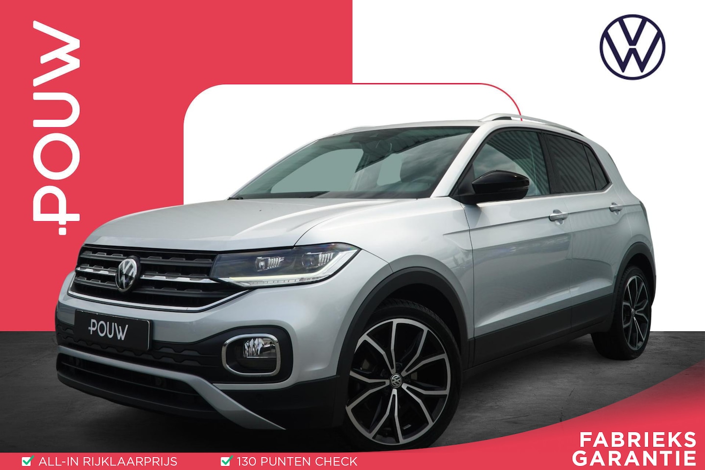 Volkswagen T-Cross - 1.0 TSI 115pk Style | Trekhaak | Allseason Banden - AutoWereld.nl