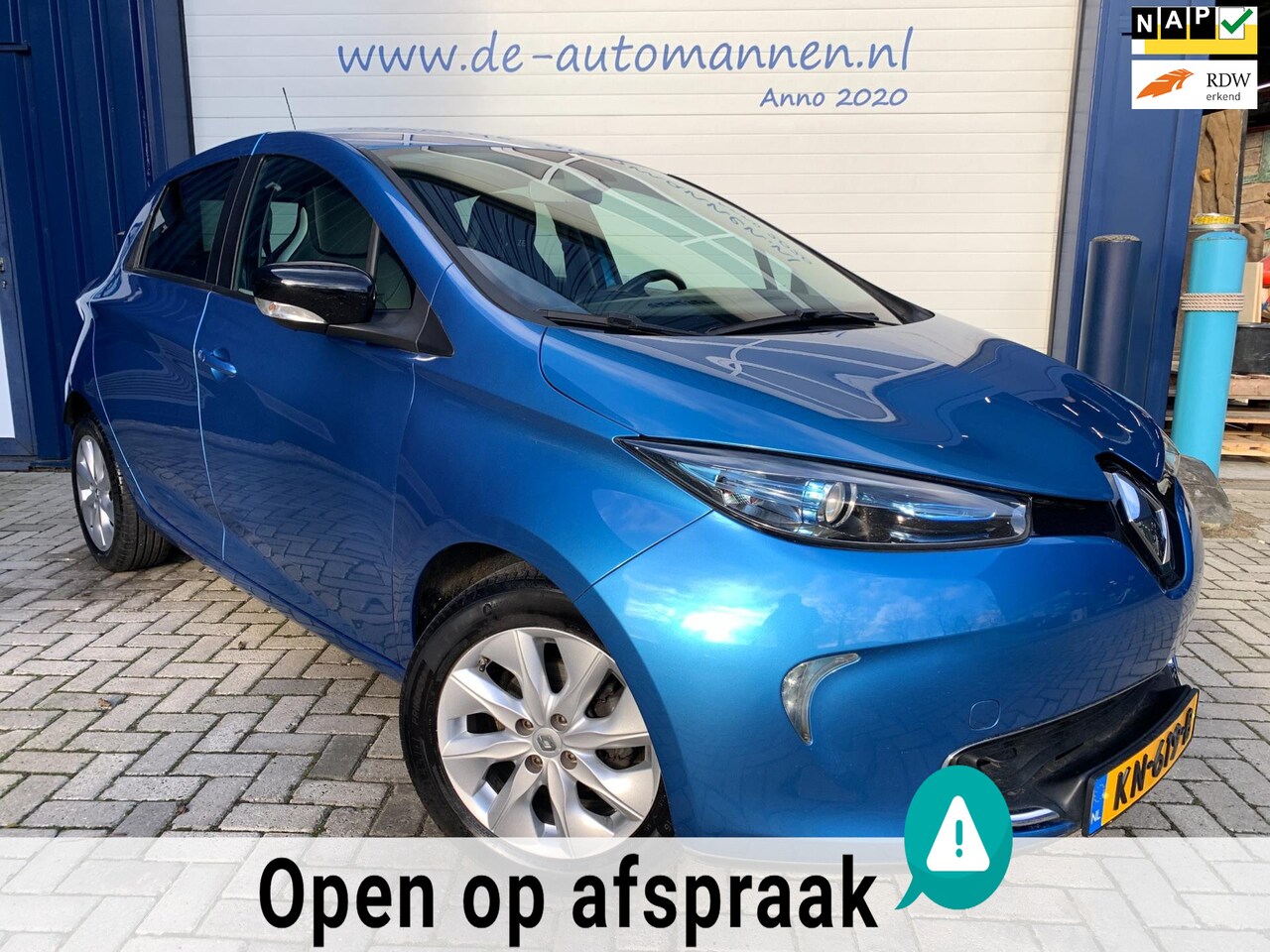 Renault Zoe - Q210 Zen Quickcharge / ex Accu / ECC / NAVI / DEALERONDERHOUDEN - AutoWereld.nl