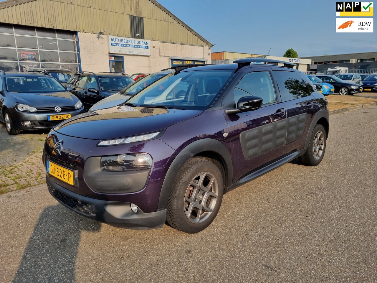 Citroën C4 Cactus - 1.2 PureTech Shine NAV.+ Clima Bj:2015 NAP! - AutoWereld.nl
