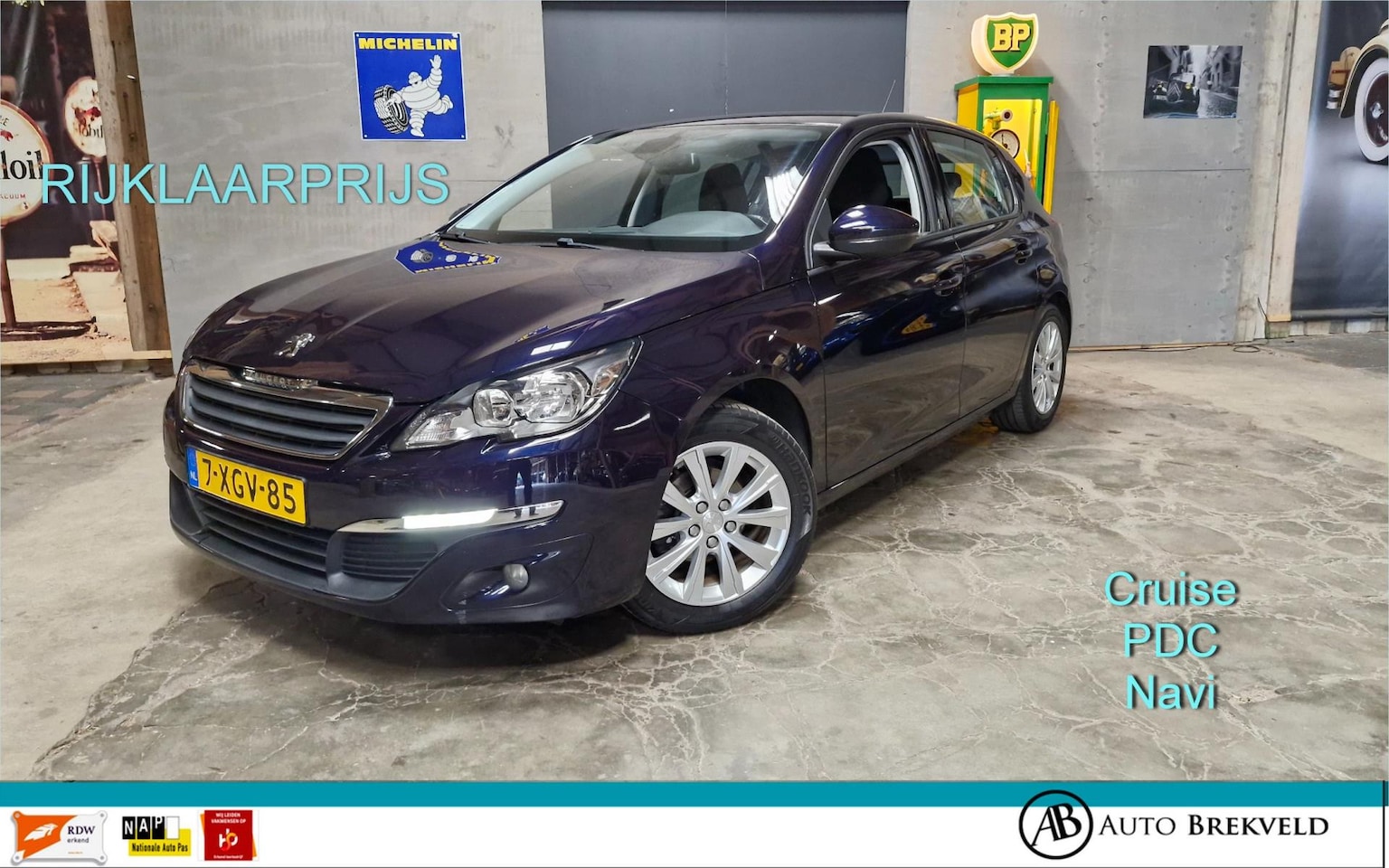 Peugeot 308 - 1.2 VTi Active 82PK | Cruise | PDC | Navi | LMV | NAP - AutoWereld.nl