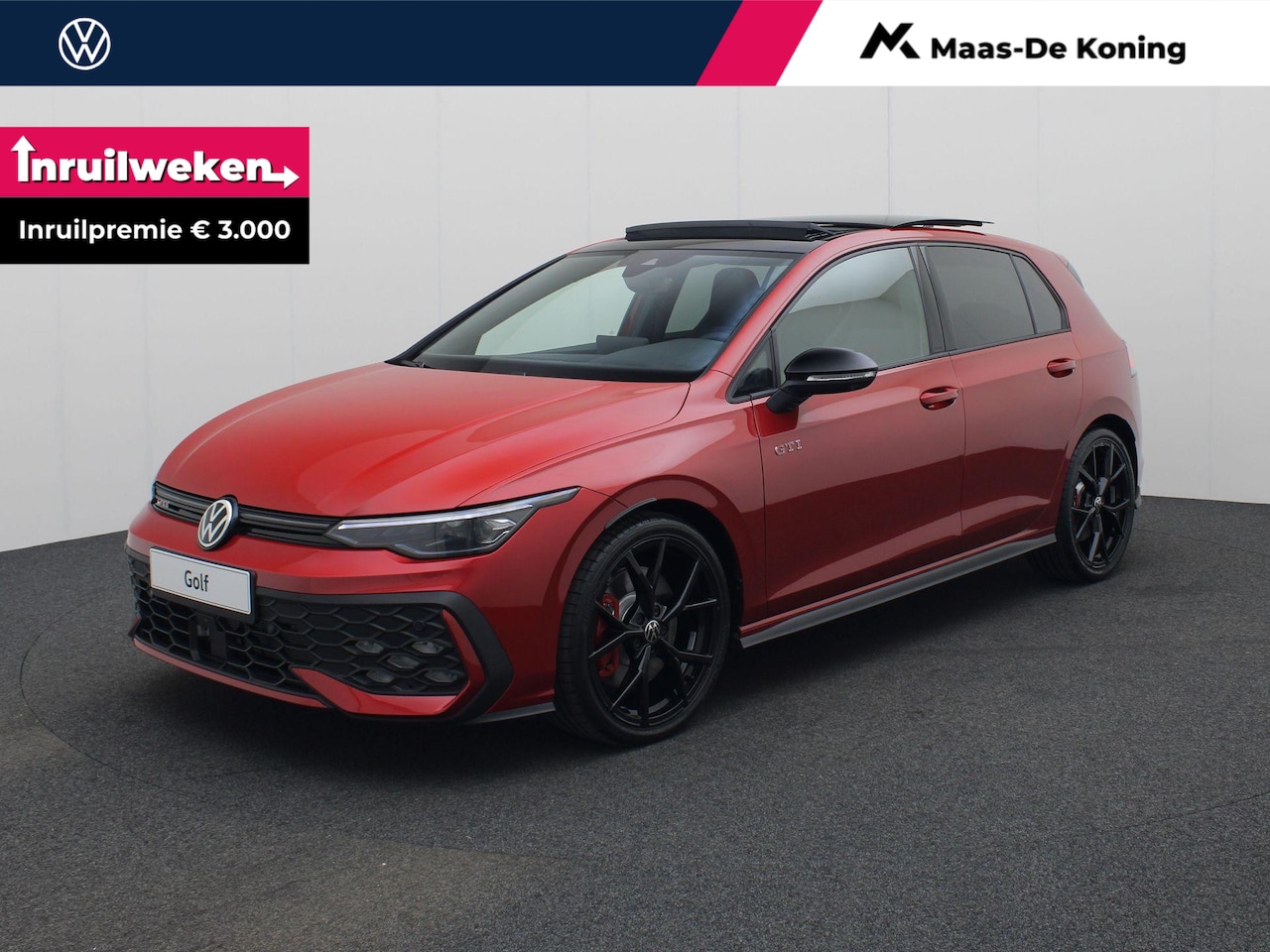 Volkswagen Golf Plus - GTI 2.0TSI/265PK Blackstyle DSG · Panoramadak · 19'' Estoril · Assistance pakket plus · - AutoWereld.nl