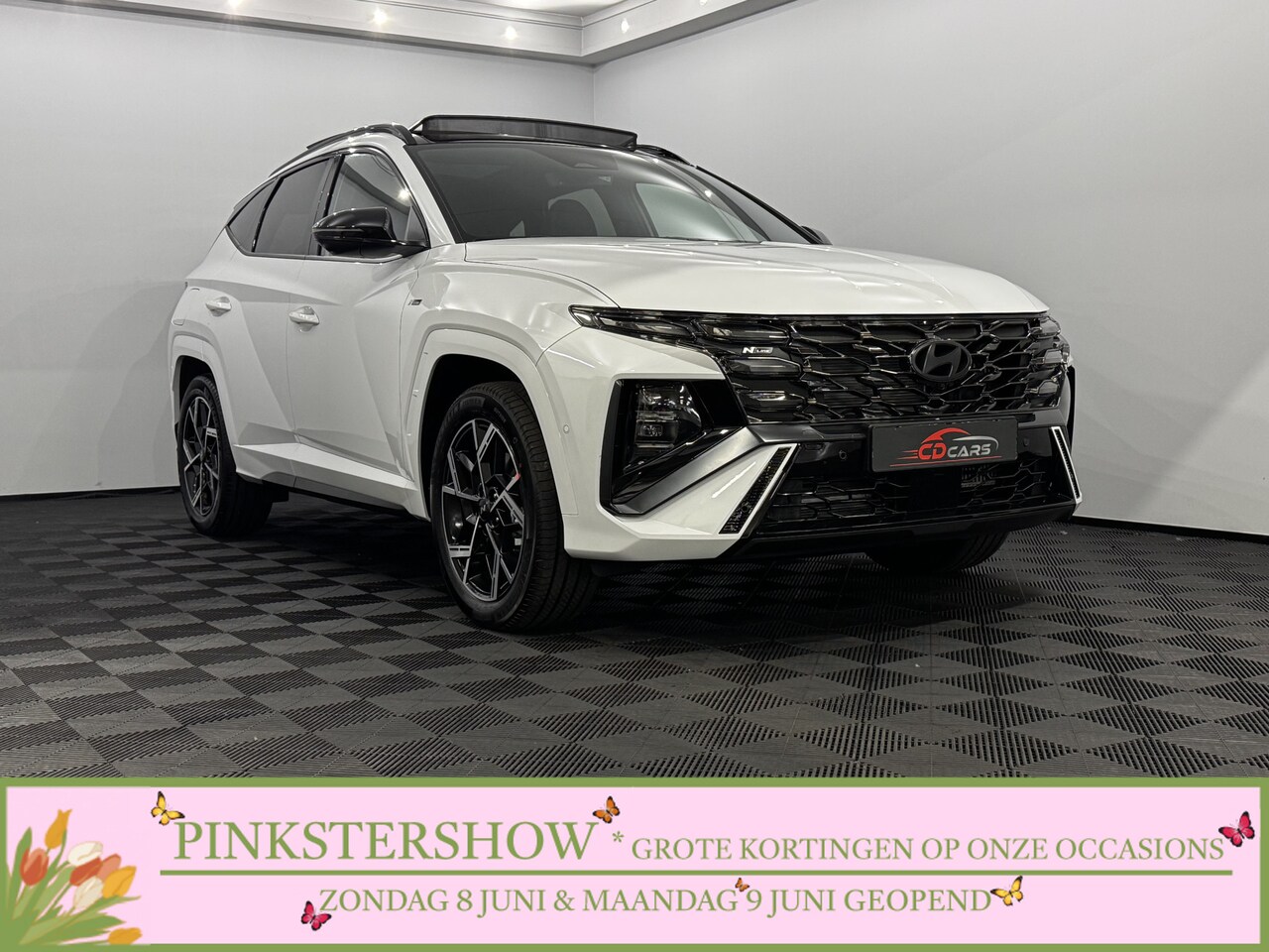 Hyundai Tucson - 1.6 T-GDI PHEV N Line Sky Plug-in Nieuwe model Pano, Half leder, 360 Camera, Navi, Winterp - AutoWereld.nl