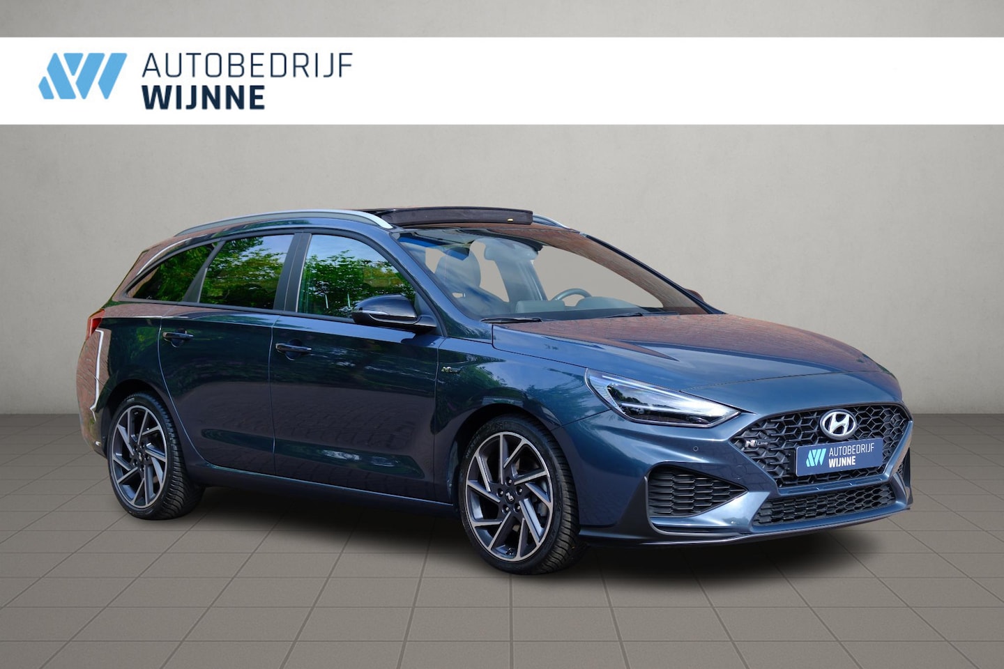 Hyundai i30 Wagon - 1.5 T-GDi MHEV 160pk Aut. Wagon N Line Sky | Navi | Climate | Adaptive Cruise | Panoramada - AutoWereld.nl