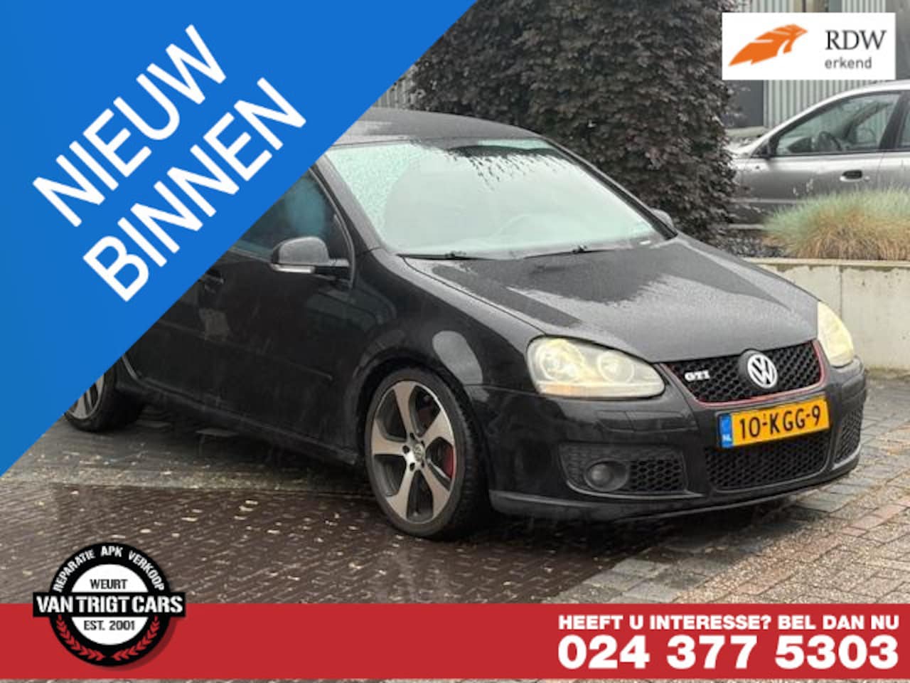 Volkswagen Golf - 2.0 TFSI GTI Automaat/Xenon/Elek stoelen/Leer/Navigatie/Stoelverwarming/330PK - AutoWereld.nl