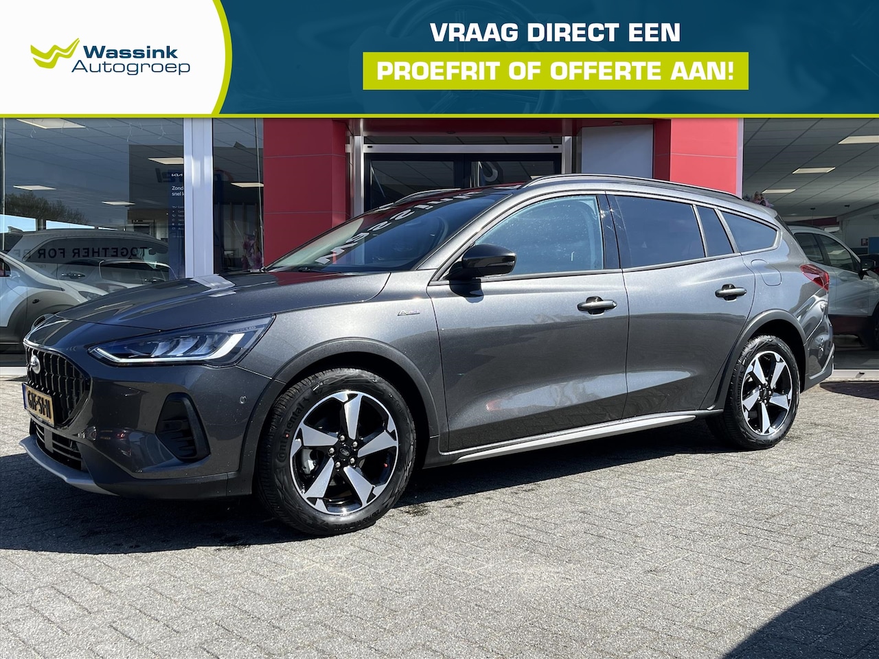 Ford Focus Wagon - 1.0 EcoBoost Hybrid 155pk Automaat Active X | Navigatie | Nieuwe type ! | - AutoWereld.nl