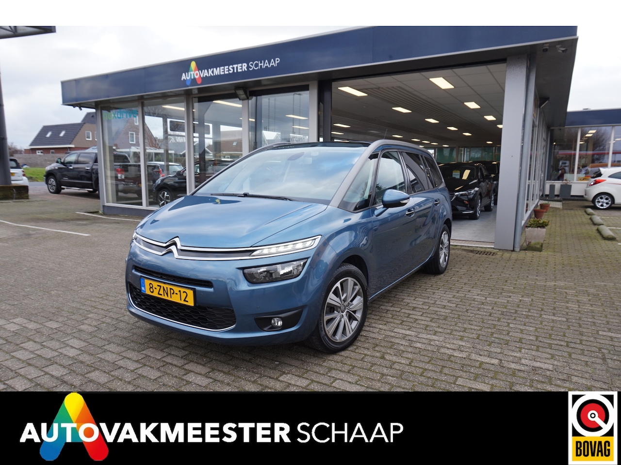 Citroën Grand C4 Picasso - 1.6 THP Intensive 1.6 THP Intensive , Org nl ,7 pers , Navi , Trekhaak. Incl 12 mnd bovag garantie. - AutoWereld.nl