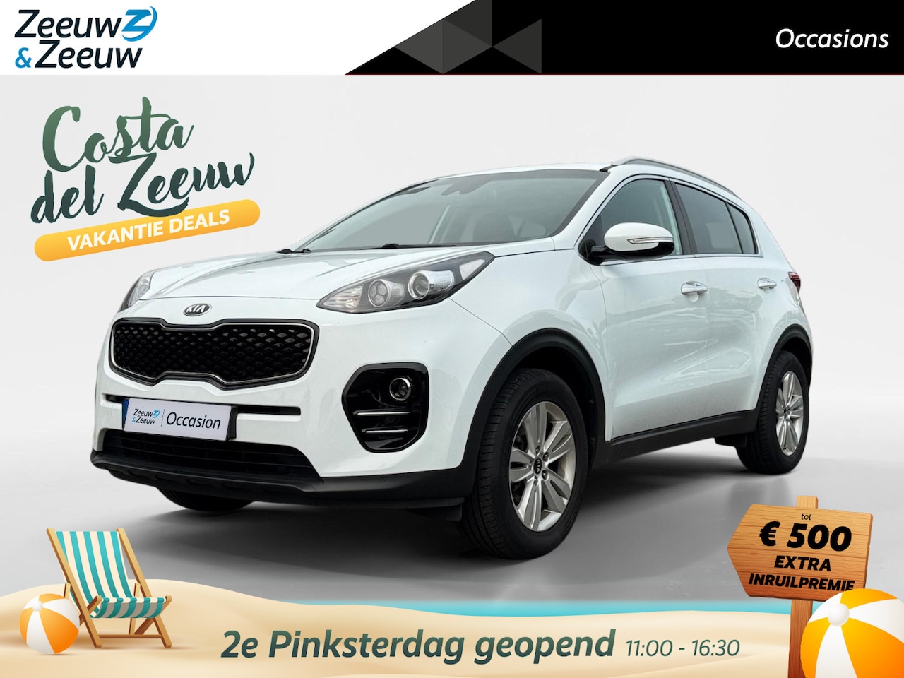 Kia Sportage - 1.6 GDI First Edition | Trekhaak | Navigatie | Climate control - AutoWereld.nl