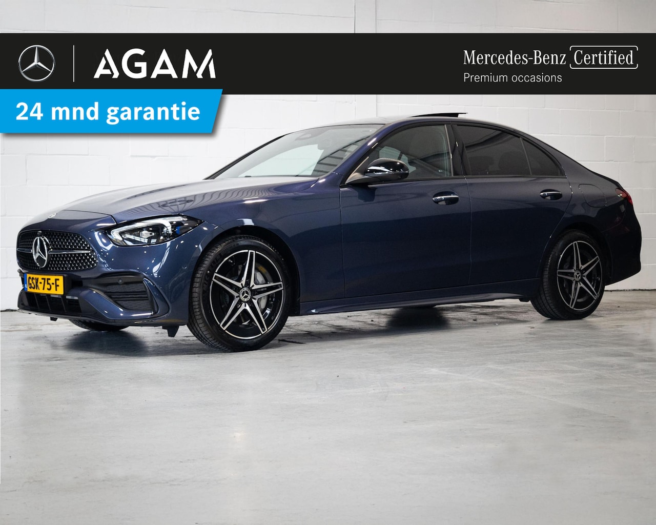 Mercedes-Benz C-klasse - Limousine 300 e AMG Line Premium PLUS | Panorama dak | Trekhaak - AutoWereld.nl
