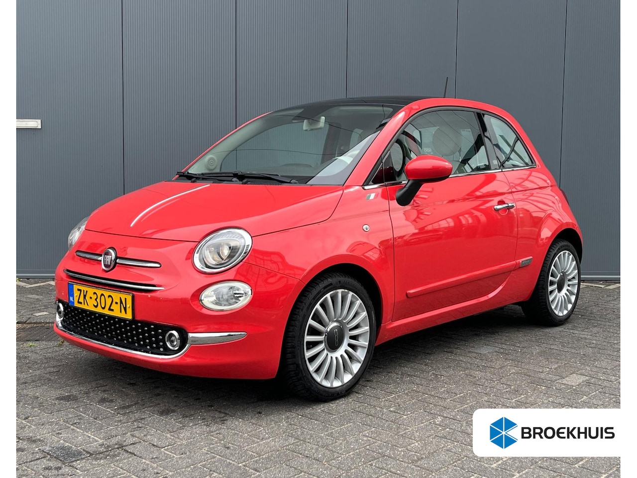 Fiat 500 - 0.9 TwinAir Turbo 80pk Collezione Airco | Panorama schuifdak | 16'' Lichtmetalen velgen | - AutoWereld.nl