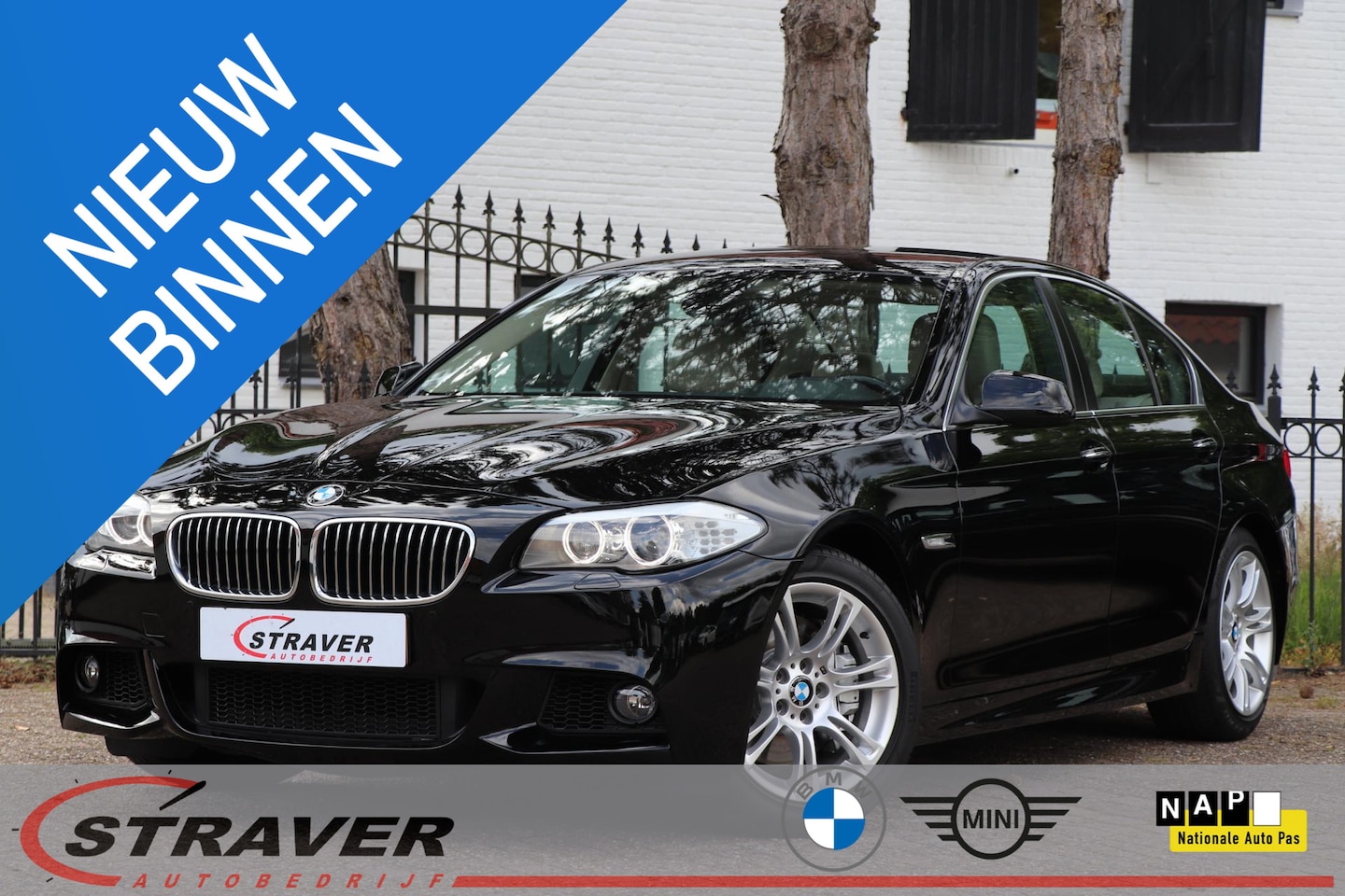 BMW 5-serie - 535i High Executive |Memory seat |Navi PRO |Head up - AutoWereld.nl