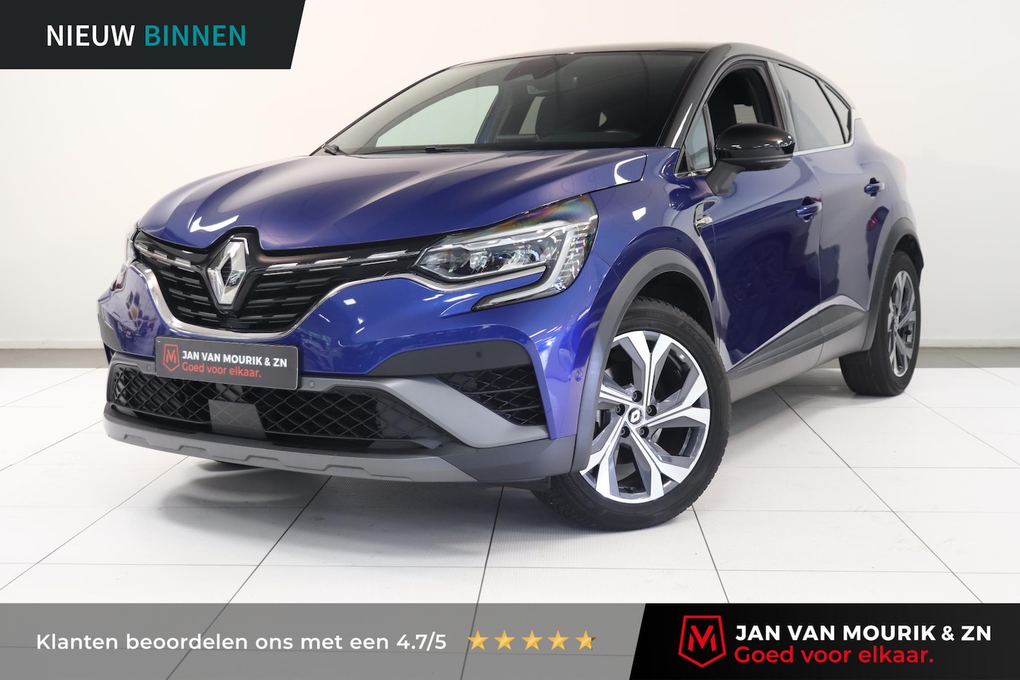 Renault Captur - 1.6 E-Tech Hybrid 145 R.S. Line | Rondomzicht Camera | Cruisecontrol Adaptief | Navigatie - AutoWereld.nl