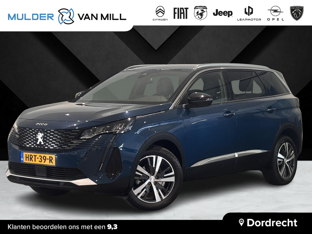 Peugeot 5008 - Allure Pack Business 1.2 Turbo 130pk EAT8 | ADAPTIVE CRUISE | 360° CAMERA | BLACK DIAMOND - AutoWereld.nl