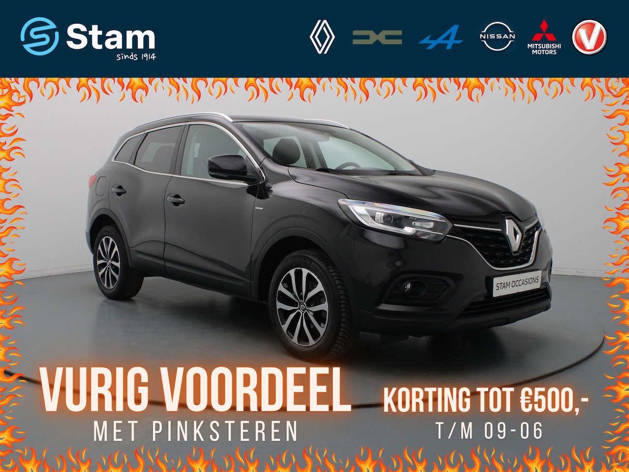 Renault Kadjar - 141pk TCe Limited Cruise | Climate | Carplay | Navi | Parkeersens. v+a - AutoWereld.nl