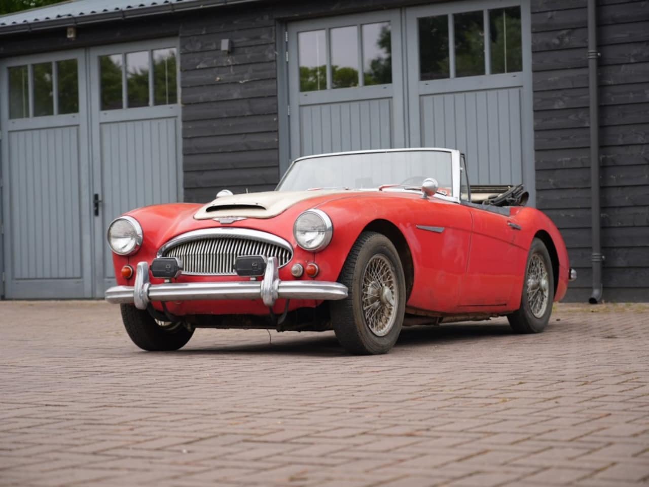 Austin Healey - BJ7 1963 JUST IN - AutoWereld.nl