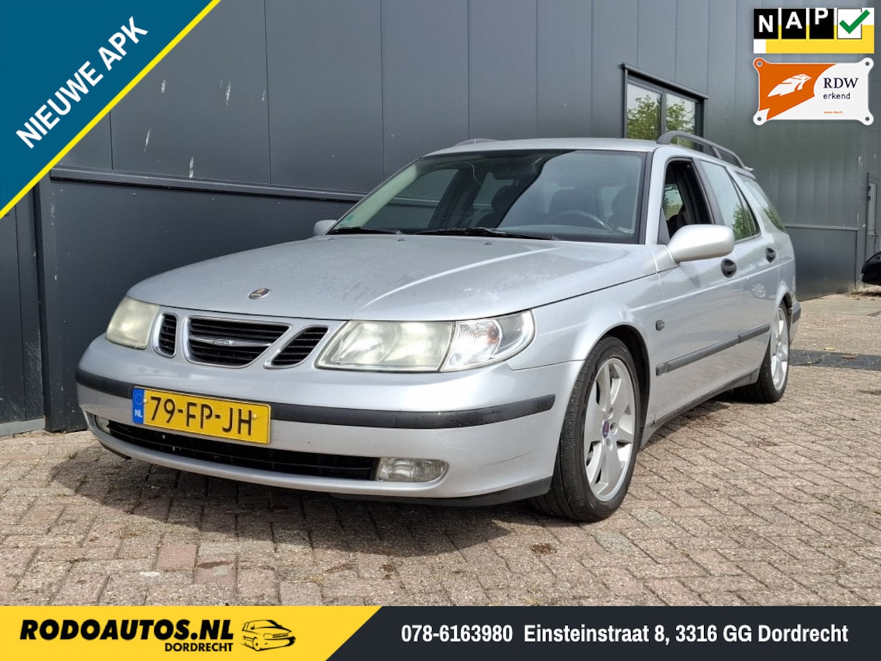 Saab 9-5 Estate - 2.0t S Climate/Cruise/Leer Nieuwe APK - AutoWereld.nl