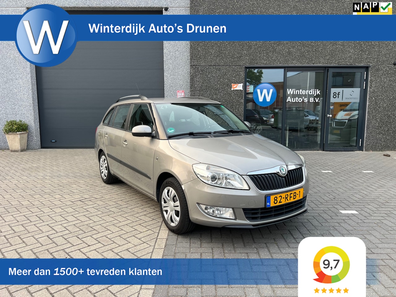 Skoda Fabia Combi - 1.2 TSI Airco! Cruise! Trekhaak! Park.sensoren! - AutoWereld.nl