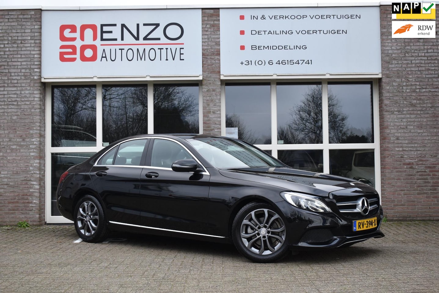 Mercedes-Benz C-klasse - 180 Business AMG Vol 1e eigenaar Weinig kms - AutoWereld.nl