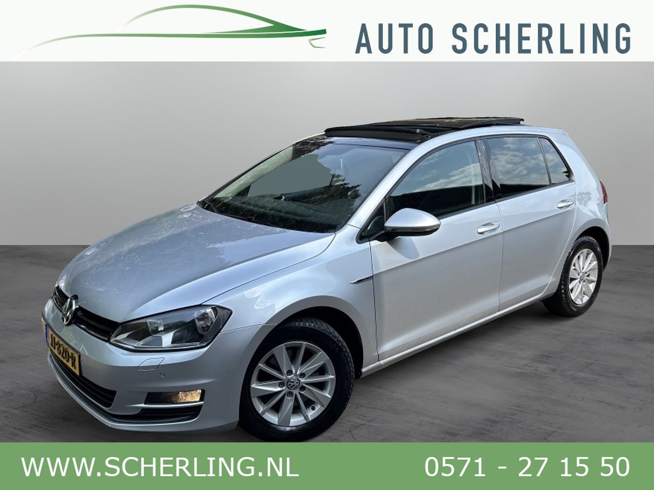 Volkswagen Golf - 1.4 TSI 150pk 5-drs. Schuif/Kanteldak, Navi, Stoelverwarm. - AutoWereld.nl