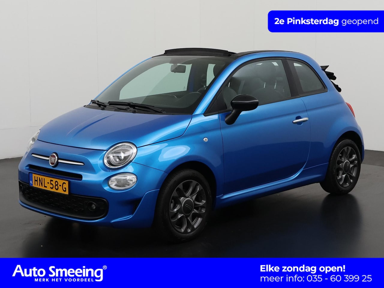 Fiat 500 C - 1.0 Hybrid Sport | Apple/Android Carplay | Zondag Open! - AutoWereld.nl